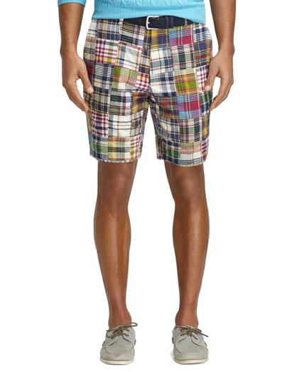Brooks Brothers 9 Patchwork Madras Shorts