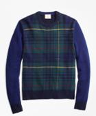 Brooks Brothers Men's Stewart Hunting Tartan Wool-blend Sweater