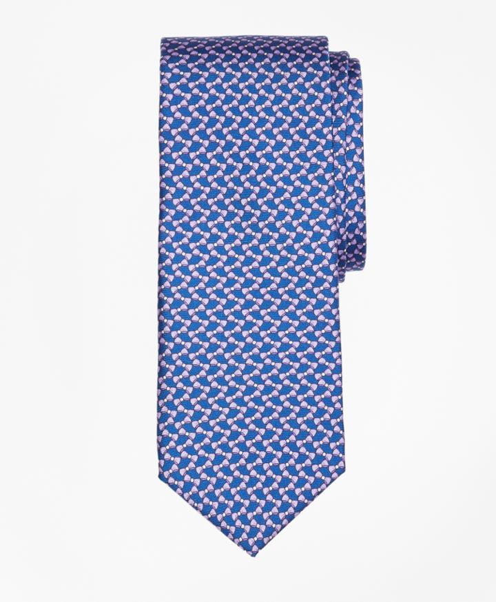 Brooks Brothers Men's Bow Tie Motif Print Tie