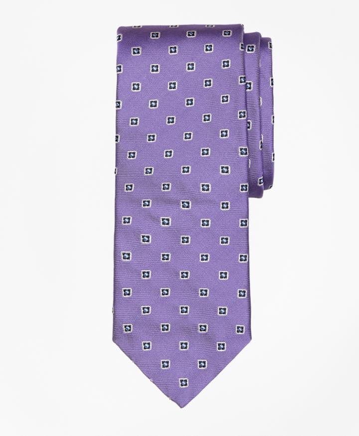 Brooks Brothers Men's Spaced Foulard Tie