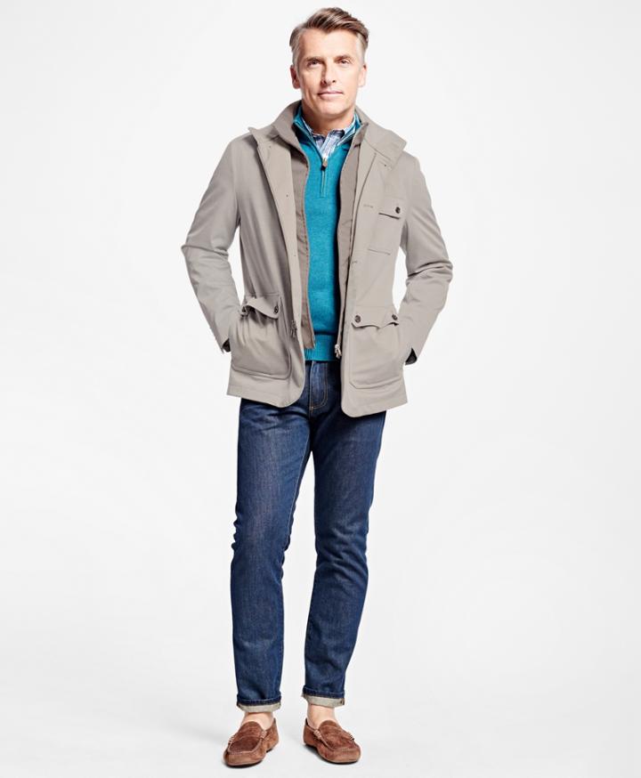 Brooks Brothers Men's Brooksstorm Hybrid Jacket