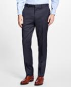 Brooks Brothers Men's Slim-fit Checkered Stretch-wool Trousers