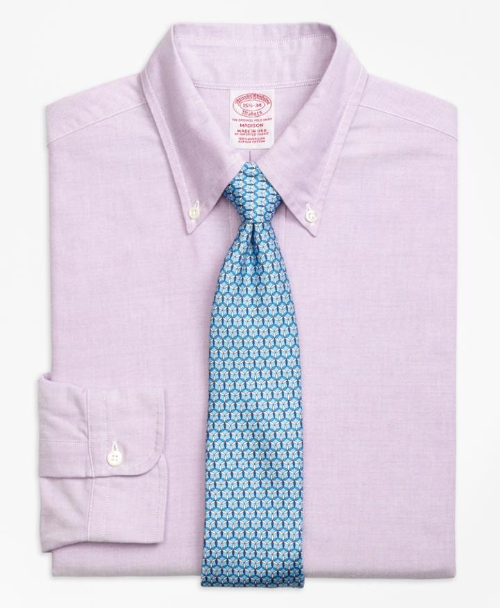 Brooks Brothers Men's Original Polo Button-down Oxford Regular Fit Classic-fit Dress Shirt