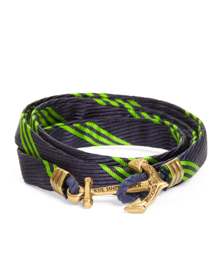 Brooks Brothers Men's Wrap Bracelet By Kiel James Patrick