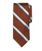 Brooks Brothers Men's Parquet Stripe Tie
