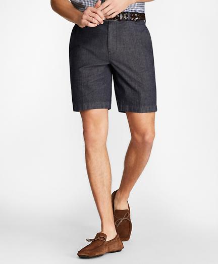 Brooks Brothers Indigo Shorts