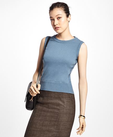 Brooks Brothers Sleeveless Cashmere Shell