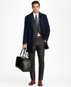 Brooks Brothers Men's Wool Knit Topcoat