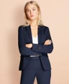 Brooks Brothers Women's Stretch Wool Two-button Jacket