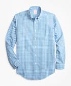 Brooks Brothers Non-iron Madison Fit Double-check Sport Shirt