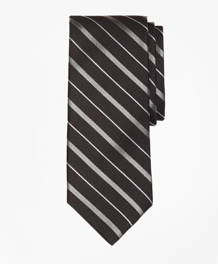 Brooks Brothers Men's Alternating Bar Split Stripe Tie