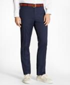 Brooks Brothers Men's Alternating Pinstripe Wool Suit Trousers