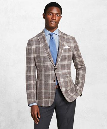 Brooks Brothers Golden Fleece Checked Twill Sport Coat