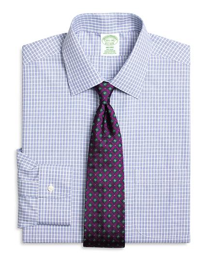 Brooks Brothers Non-iron Milano Fit Parquet Check Dress Shirt
