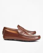 Brooks Brothers Men's Leather Driving Moccasins