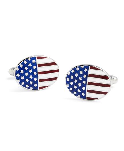 Brooks Brothers American Flag Cuff Links