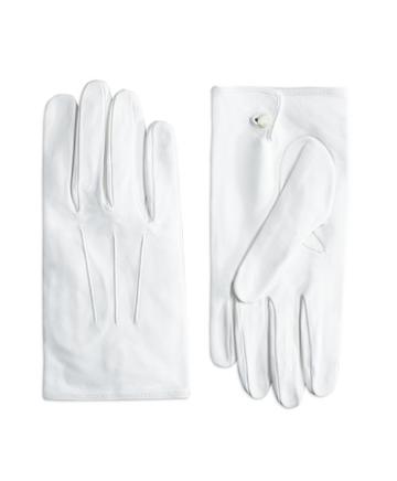 Brooks Brothers White Formal Gloves