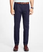 Brooks Brothers Men's Slim-fit Pleat-front Garment-dyed Stretch Chinos