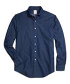 Brooks Brothers Madison Fit Spread Collar Denim Sport Shirt