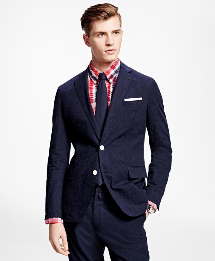 Brooks Brothers Men's Seersucker Sport Coat
