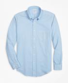 Brooks Brothers Men's Regent Fit Garment-dyed Seersucker Sport Shirt