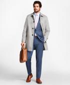 Brooks Brothers Sharkskin Trench Coat
