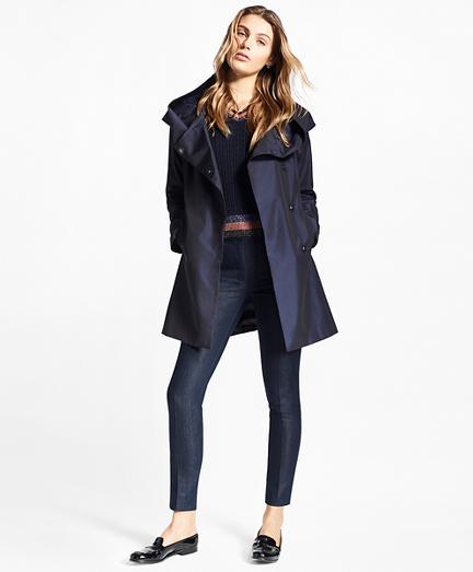 Brooks Brothers Water-repellent Dobby Swing Coat