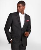 Brooks Brothers Brooksgate Regent-fit Striped Wool Twill Suit Jacket