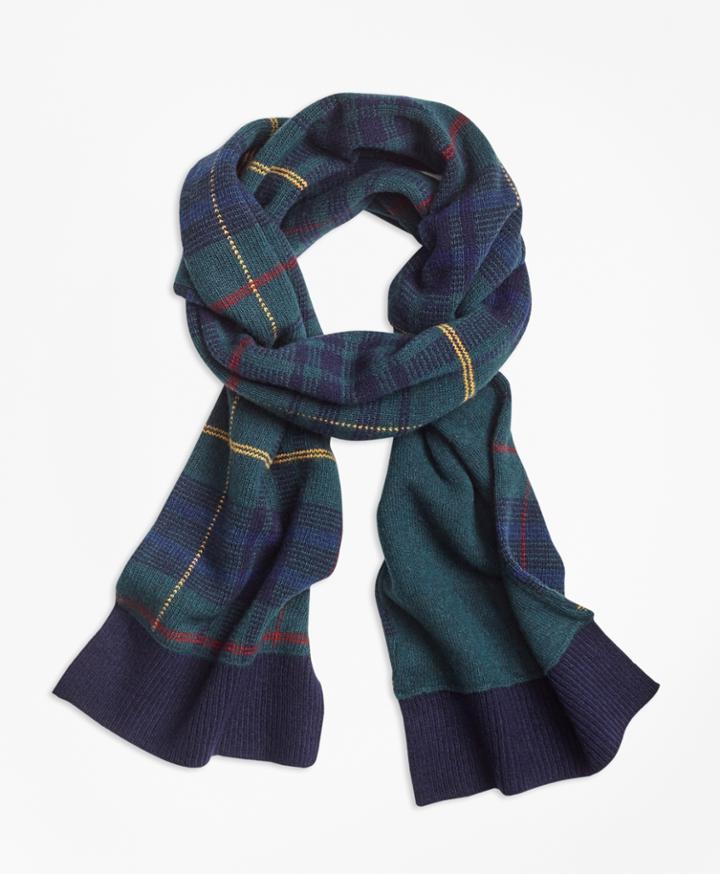 Brooks Brothers Men's Tartan Merino Wool-blend Scarf