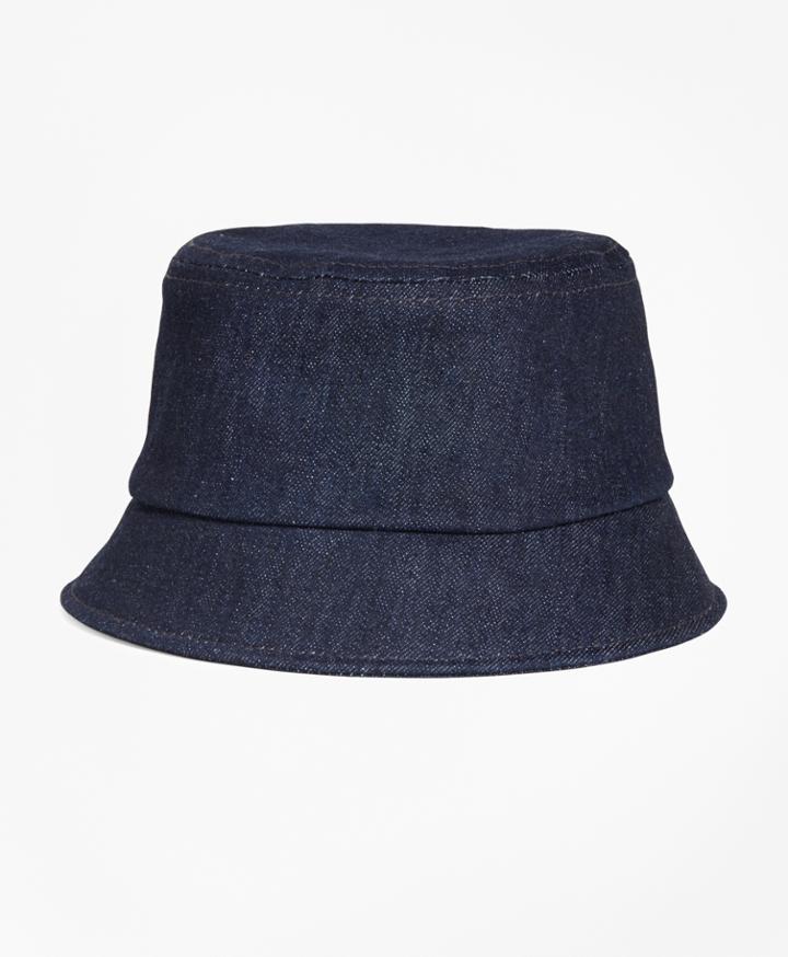 Brooks Brothers Men's Denim Bucket Hat