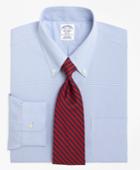 Brooks Brothers Men's Slim Fitted Dress Shirt, Non-iron Houndstooth