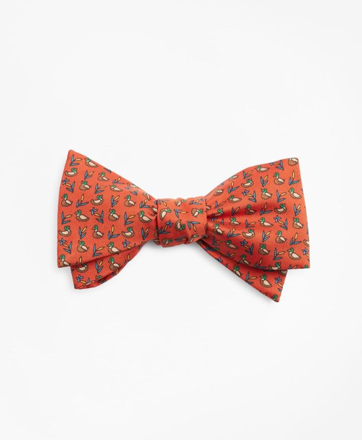 Brooks Brothers Men's Duck Print Bow Tie