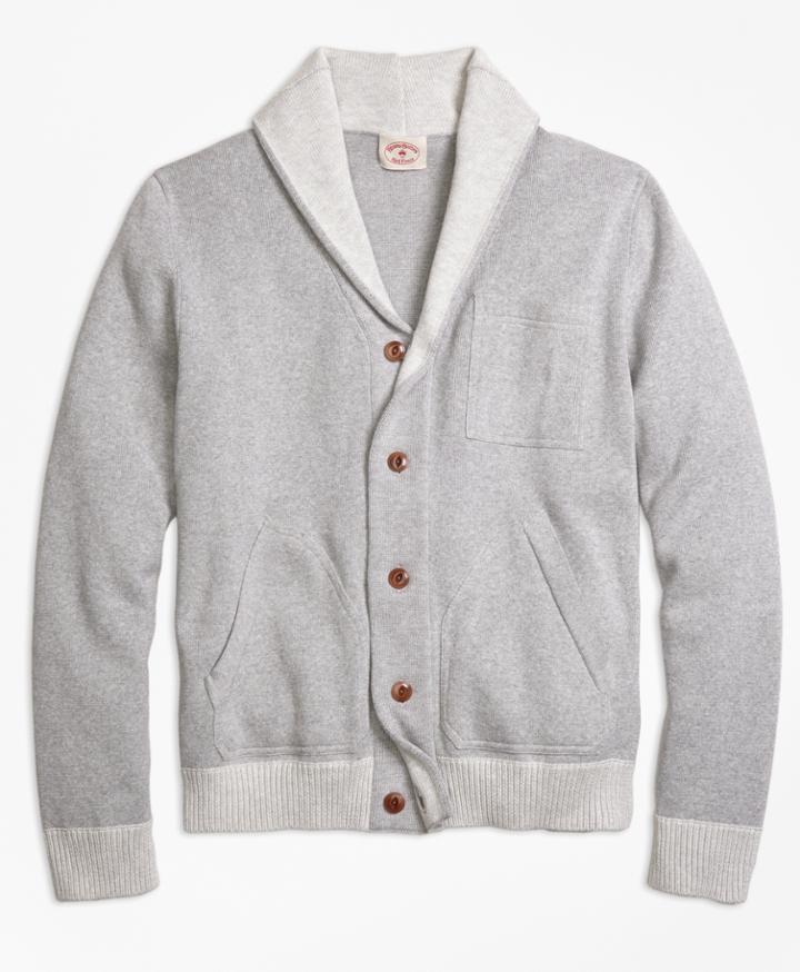 Brooks Brothers Men's Cotton Shawl-collar Cardigan