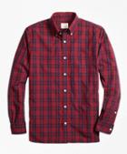 Brooks Brothers Checkered Broadcloth Sport Shirt