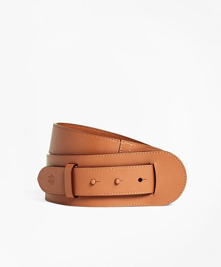 Brooks Brothers Leather Pin-closure Belt