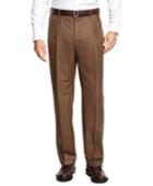 Brooks Brothers Men's Madison Fit Pleat-front Flannel Trousers