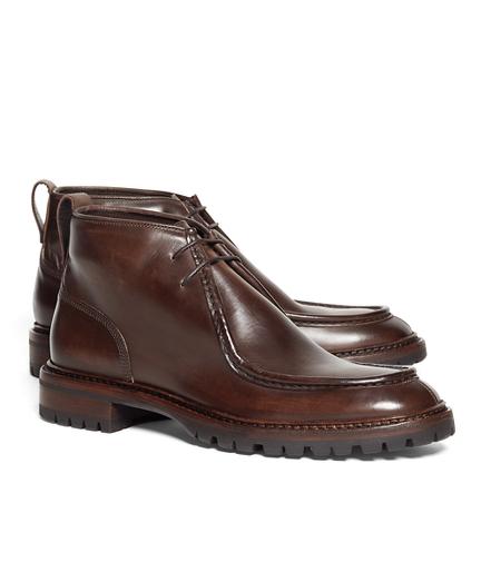 Brooks Brothers Leather Chukka Boots