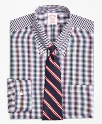 Brooks Brothers Madison Classic-fit Dress Shirt, Non-iron Two-color Gingham