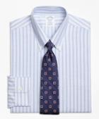Brooks Brothers Brookscool Regent Fitted Dress Shirt, Non-iron Split Stripe