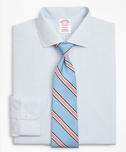 Brooks Brothers Madison Classic-fit Dress Shirt, Non-iron Triple-windowpane
