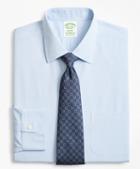 Brooks Brothers Stretch Milano Slim-fit Dress Shirt, Non-iron Narrow Pindot Stripe