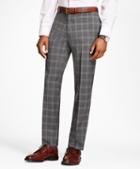 Brooks Brothers Plaid Wool Trousers
