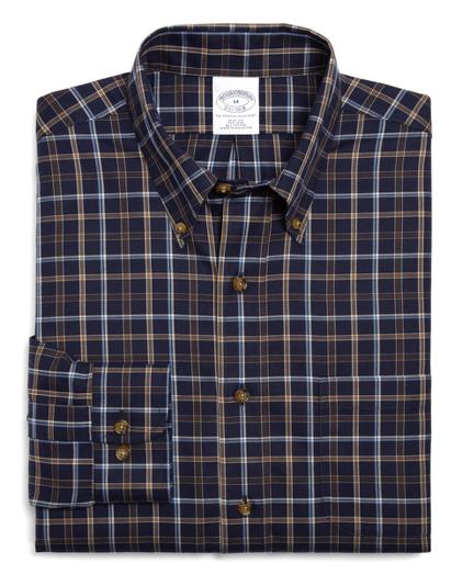 Brooks Brothers Non-iron Slim Fit Tattersall Sport Shirt