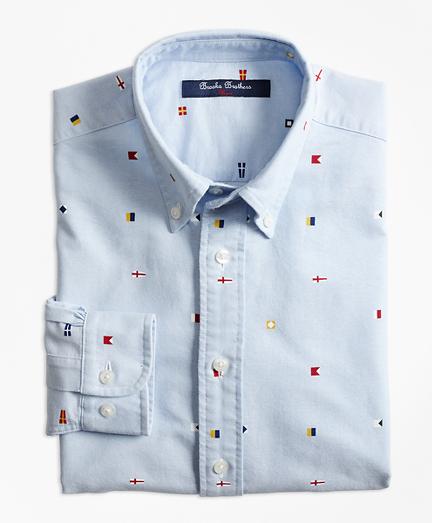 Brooks Brothers Oxford Nautical Sport Shirt