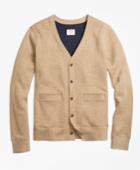 Brooks Brothers Men's Double-knit Cotton Cardigan
