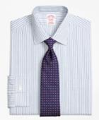 Brooks Brothers Men's Non-iron Regular Fit Split Stripe Dress Shirt