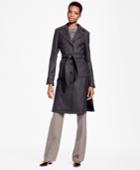 Brooks Brothers Women's Double-face Twill Coat