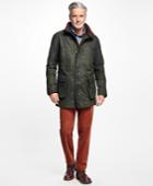 Brooks Brothers Men's Waxed Cotton Country Coat