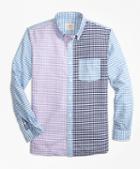 Brooks Brothers Gingham Cotton Oxford Fun Shirt