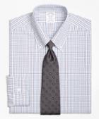 Brooks Brothers Regent Fitted Dress Shirt, Non-iron Triple Tattersall